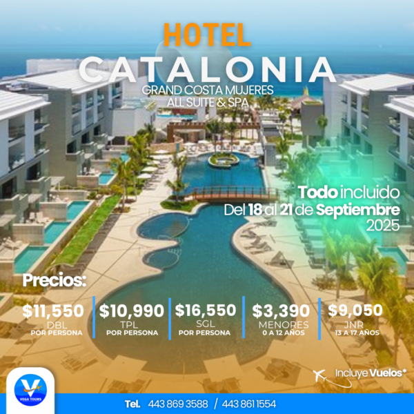 CATALONIA GRAND COSTA MUJERES