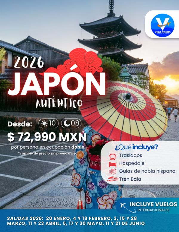 Japón Auténtico 2026
